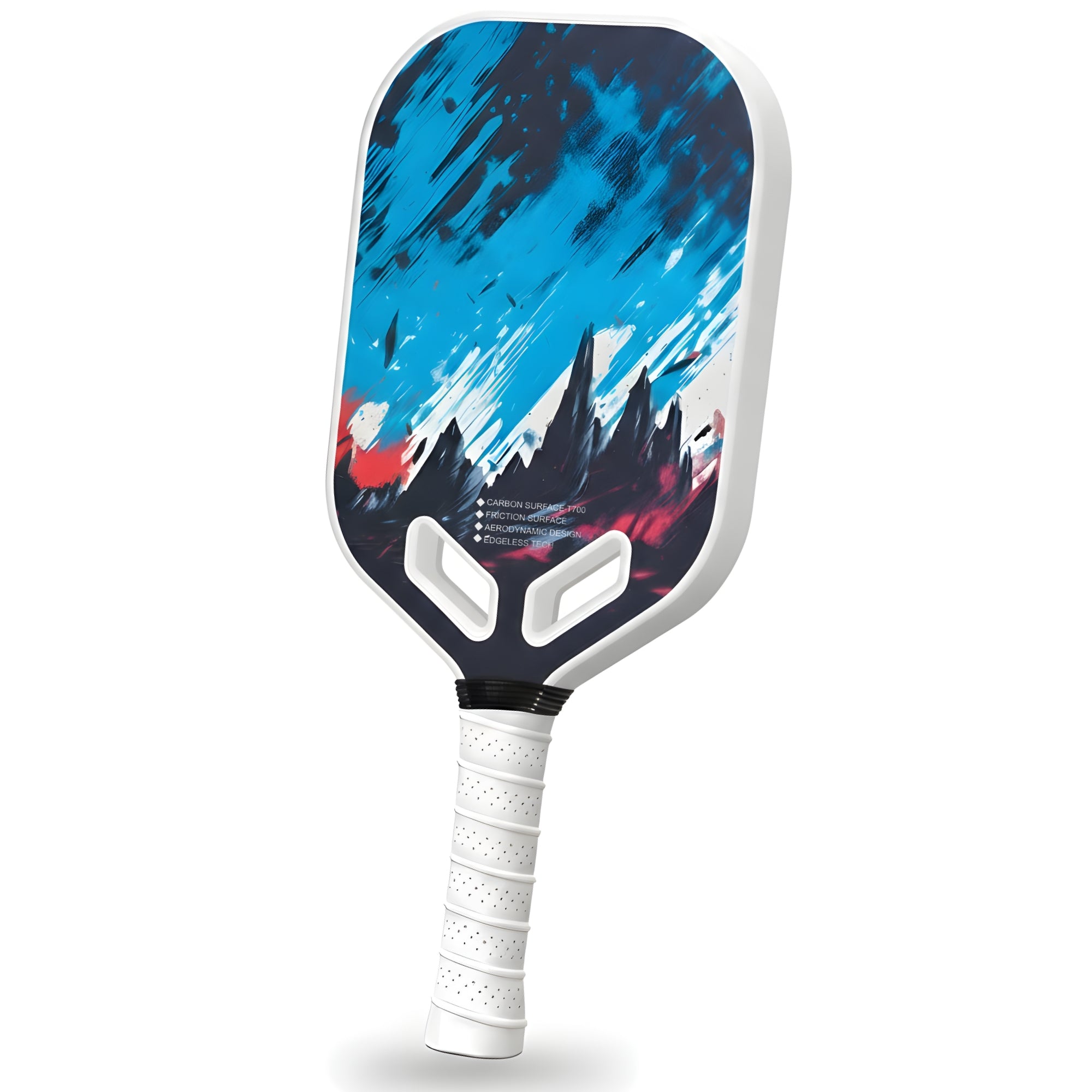 Midnight Phantom - T700 Carbon Fiber Pickleball Paddle - 16mm - Thermoformed